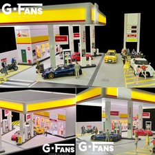 Scale diorama car garage - 1:64,