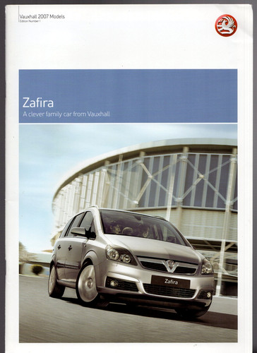 Vauxhall zafira 2006 2007 - 2006-2007, uk