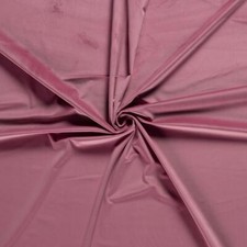 LUXURY Silky Velvet Velour Fabric Material - ANTIQUE ROSE