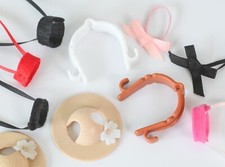 Sylvanian Horse Pony Accessories Harness, rein, hat, bow, riding Calico Critters