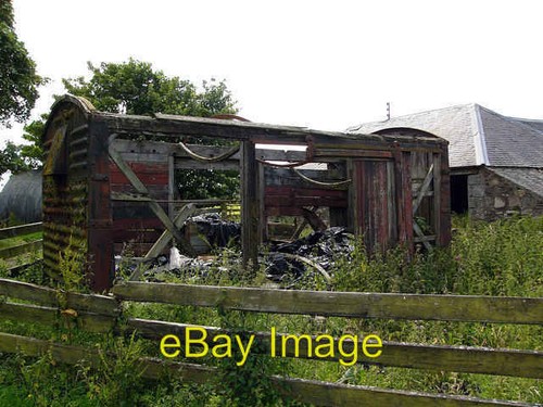 Photo 6x4 old railway - old, goods