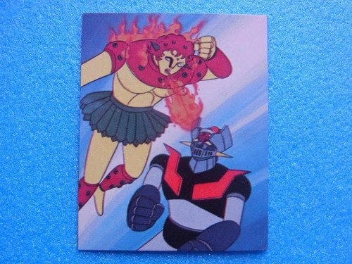 Marusho mazinger mini card 5 - mazinger, z