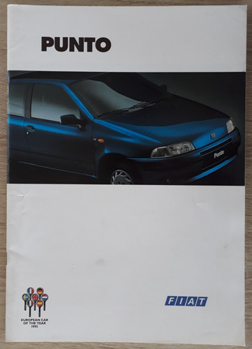 Fiat punto brochure - fiat, 1995