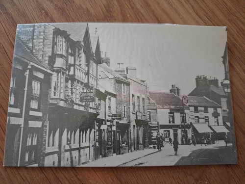 Unused vintage postcard - unused,