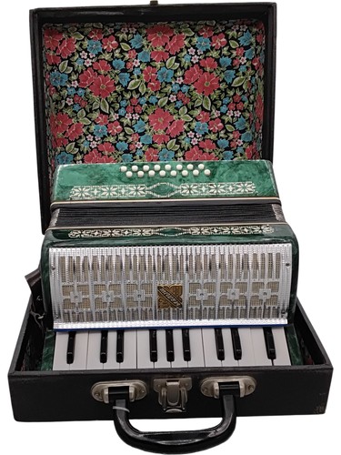 Manbiw piano accordion green - manbiw,
