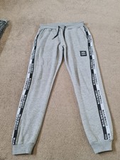 Boohoo Man Logo Joggers Size