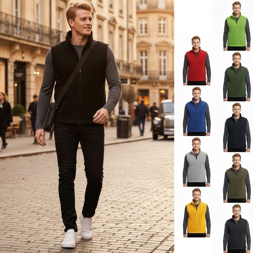 Mens microfleece bodywarmer - bodywarmer, |