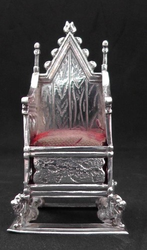 Solid silver coronation - solid, throne
