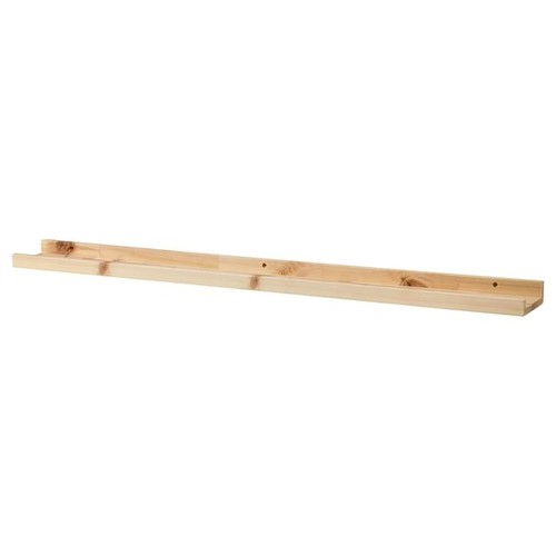 Pine picture ledge wall - pine,