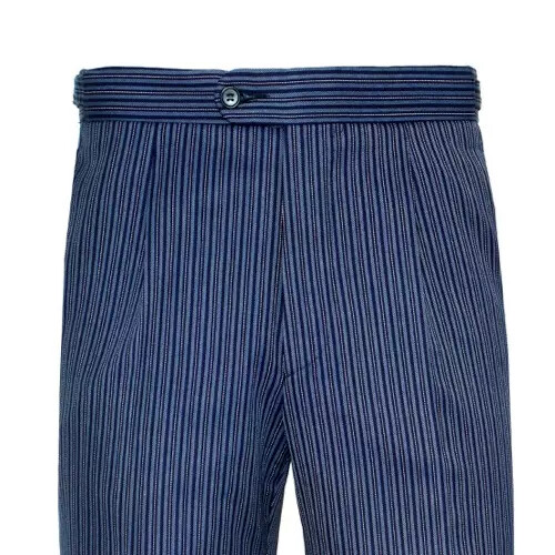 Mens navy blue - navy, pinstripe