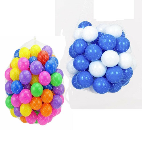 Children play balls plastic - play,