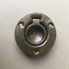 Antique Brass Recessed Drawer