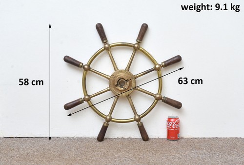 Antique brass bronze ships - antique,