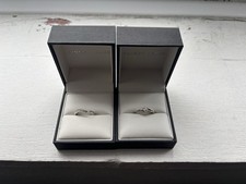 Ernest Jones Diamond Rings Set