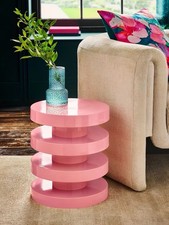 NEXT Pink Layered Side Table
