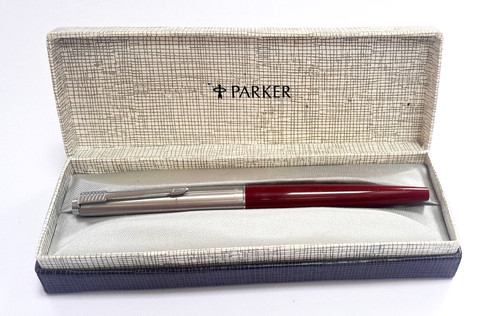 Vintage burgundy parker - burgundy,