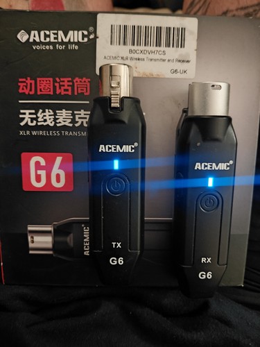 Acemic xlr wireless - g6,