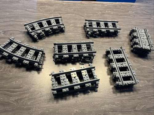 Lego city pcs train track - train,