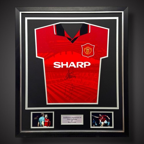 Dual signed eric cantona - eric,