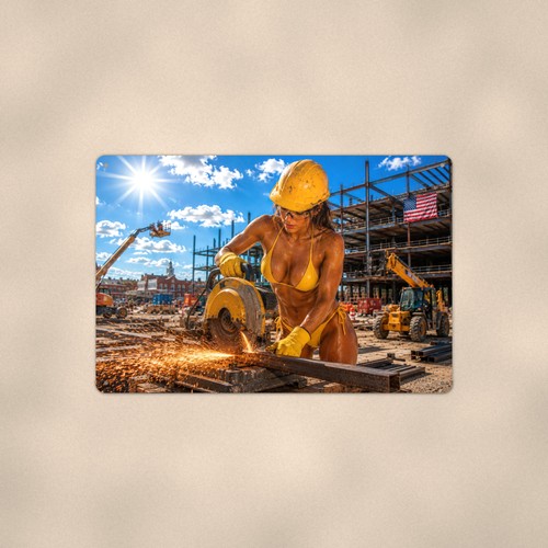 Steelworker sexy bikini babe - sexy,