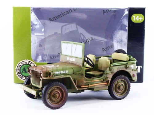 American diorama jeep - american, 1/18