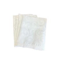 Pack of 4 Napkins Damask
