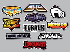 Metal Sticker Pack (QTY 10)