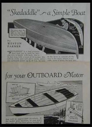 Utility boat classic - boat,