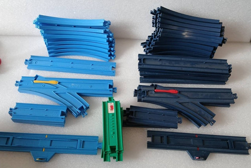 Tomy blue trackmaster track - trackmaster,