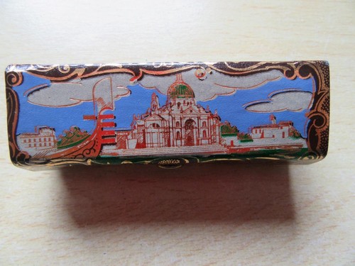 Vintage italian gilded leather - italian,