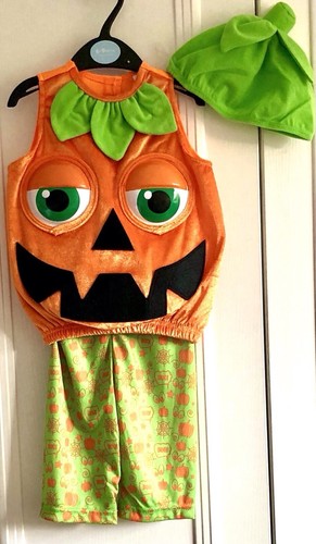 Babies orange pumpkin piece - orange,