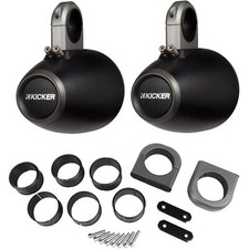 Kicker Pair of Black 6.5"