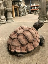 Large garden tortoise, home & Garden ornament concrete stone statue sculpture WO