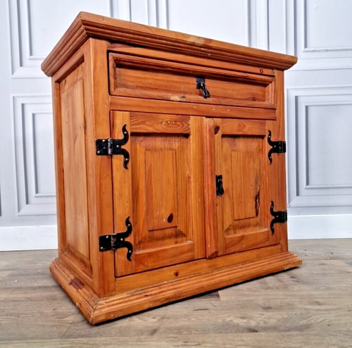 Vintage rustic wooden cupboard - vintage,