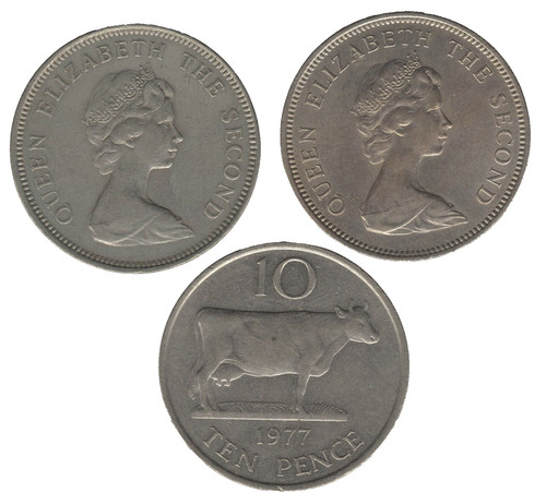 Guernsey jersey 10 pence - guernsey,