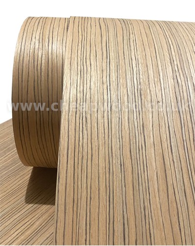 Natural zebrano wood - natural,
