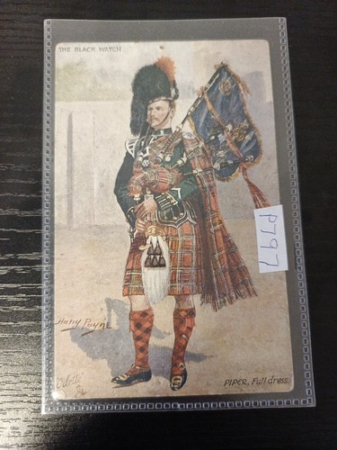 Harry payne military postcard - harry,