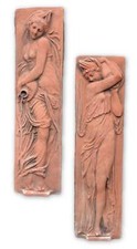 Pair classical wall plaques