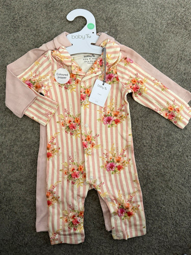 Baby girls pack babygrow - baby, tu