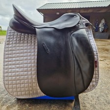 Passier Grand Gilbert 17.5" Black Leather Dressage Saddle
