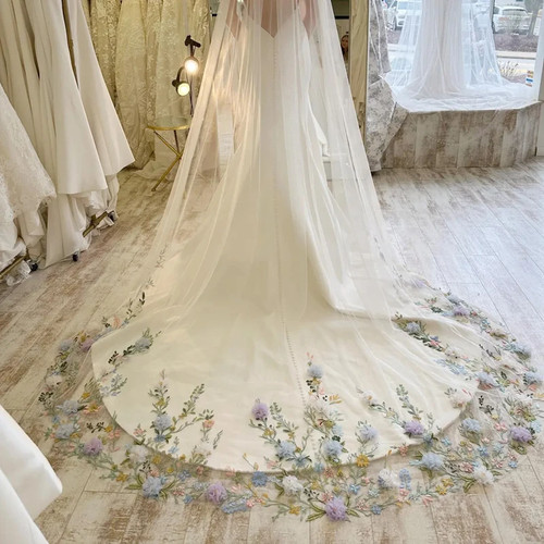 Organza floral cathedral - floral,