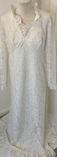 White Lace Maxi Dress –
