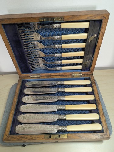 Antique piece silver - 12,