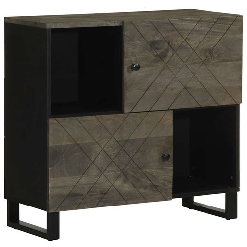 Sideboard black 80x33x75 - black,