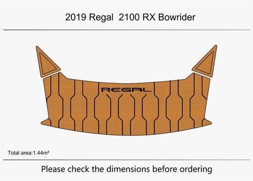 2019 regal 2100 bowrider - rx,