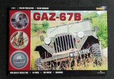 GAZ 67-B book (Russian Jeep) Topshots English Publication 4x4 military jeeps