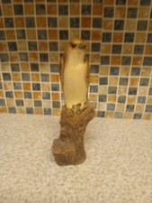 VINTAGE FALCON STATUE CAROLCRAFT 20CM HIGH 9CM DIAMETER DETAILED