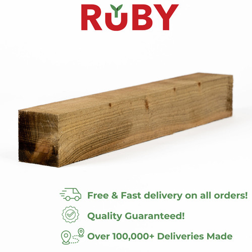 Pressure treated timber - timber, wooden