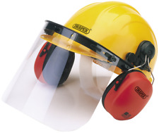 Draper SAFETY HELMET/EAR DEF/VISOR 69933 Safety Helmet, Ear Defenders and Visor