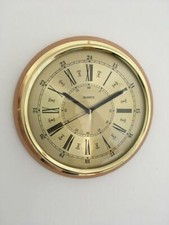 Brass Wall Clock Roman